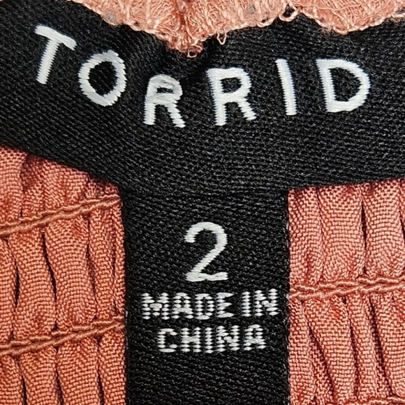 TORRID Plus Size Floral Chiffon Babydoll Cami 2X - Picture 11 of 16